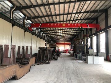 Tugas Ringan Ganda Beam Bridge Crane Untuk Perbaikan Toko / Pabrik / Gudang