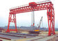 Merah / Kuning 70t Truss Ekonomis Gantry Crane Untuk Stockyards / Mesin Pabrik standar Eropa