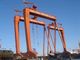 40M Rentang Portal Gantry Shipyard Cranes Dengan box girder Rigid Outrigger