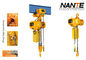 Kuning 1 T NCH Series Electric Chain Hoist Lifting Equipment Dengan Hook