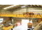 Gudang Khusus Double Girder Hoist Crane Kapasitas 10-50ton Dalam Tugas Kerja A5 Kuning