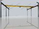 Tugas berat listrik overhead crane Single girder bepergian dengan kapasitas beban 10 T rentang 12 m