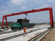OEM ekonomis Single Girder Gantry Crane untuk halaman Railway / shipbulding 15t - 25m - 15m